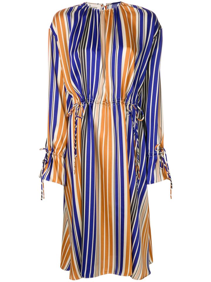Mulberry Oversized Striped Dress - Pink & Purple