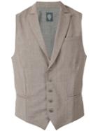 Eleventy - Classic Waistcoat - Men - Spandex/elastane/wool - L, Grey, Spandex/elastane/wool