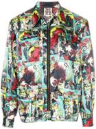 Jean Paul Gaultier Vintage Comics Print Light Jacket - Multicolour