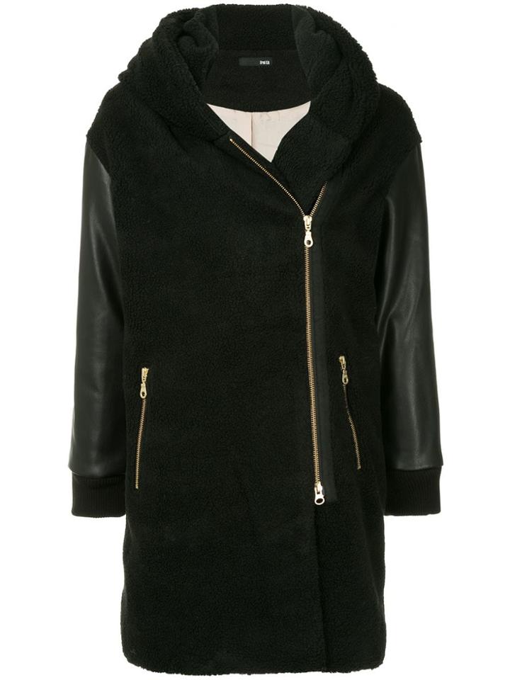 Frei Ea Shawl Collar Coat - Black