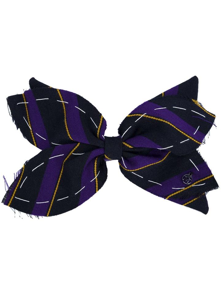 Maison Michel 'abigail' Hair Bow - Pink & Purple