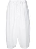Marka - Balloon Shorts - Men - Cotton - 3, White, Cotton