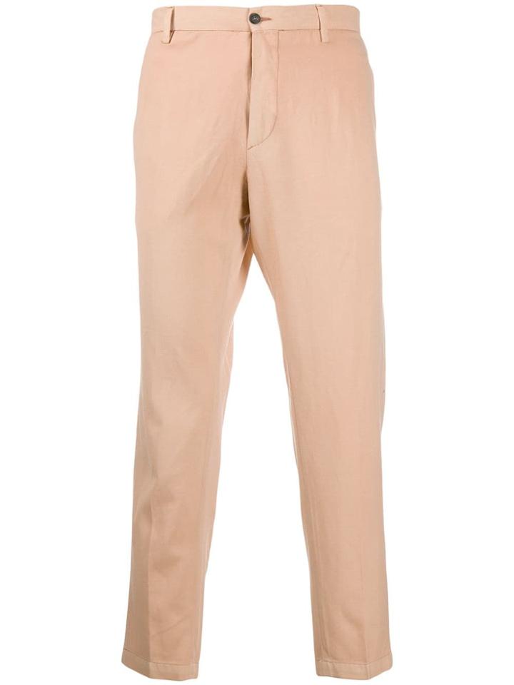 Be Able Cropped Chino Trousers - Neutrals