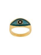 Nialaya Jewelry Skyfall Evil Eye Ring - Gold