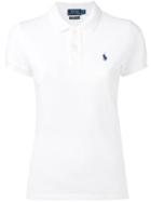 Embroidered Polo Shirt - Women - Cotton - L, White, Cotton, Polo Ralph Lauren