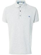 Etro Slim Fit Polo Shirt - Grey