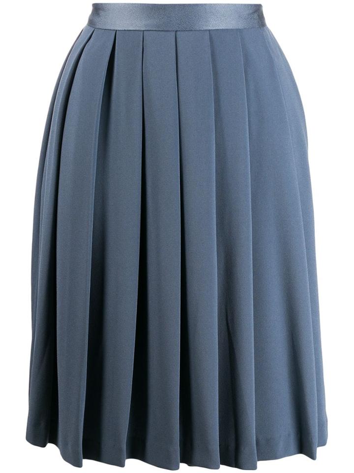 Filippa-k Livia Pleated Skirt - Blue