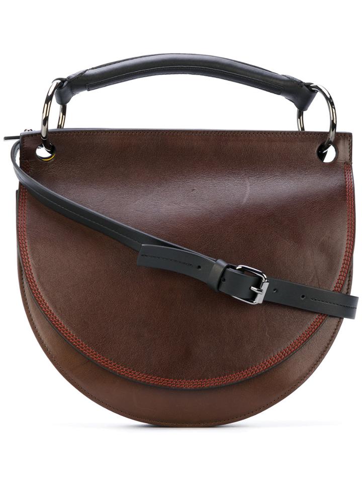 Marni Saddle Shoulder Bag - Brown