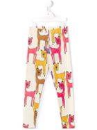 Mini Rodini 'roe Deer' Leggings, Girl's, Size: 7 Yrs, Pink/purple