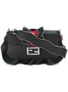 Fendi Baguette Shoulder Bag, Women's, Black, Calf Leather