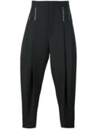 Haider Ackermann Pleated Tapered Trousers - Black