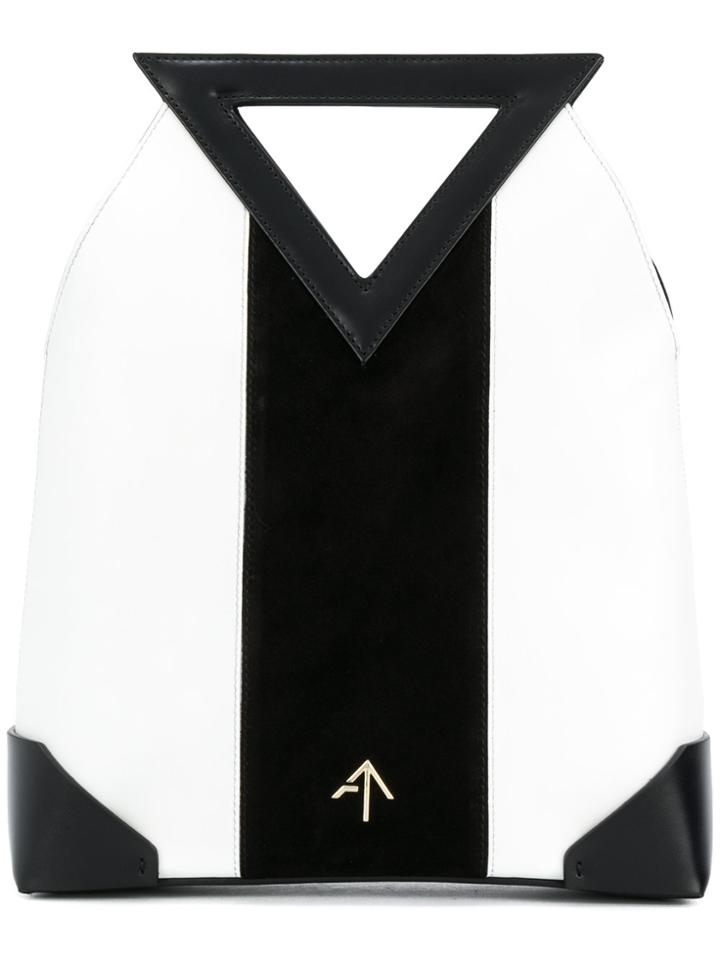 Manu Atelier Triangle North Tote Bag - Black