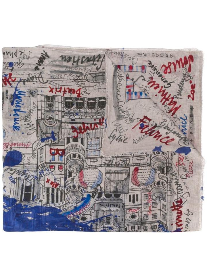 Faliero Sarti Paris Scarf - Grey