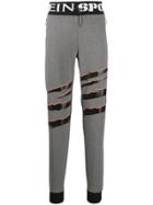 Plein Sport Contrast Track Trousers - Grey