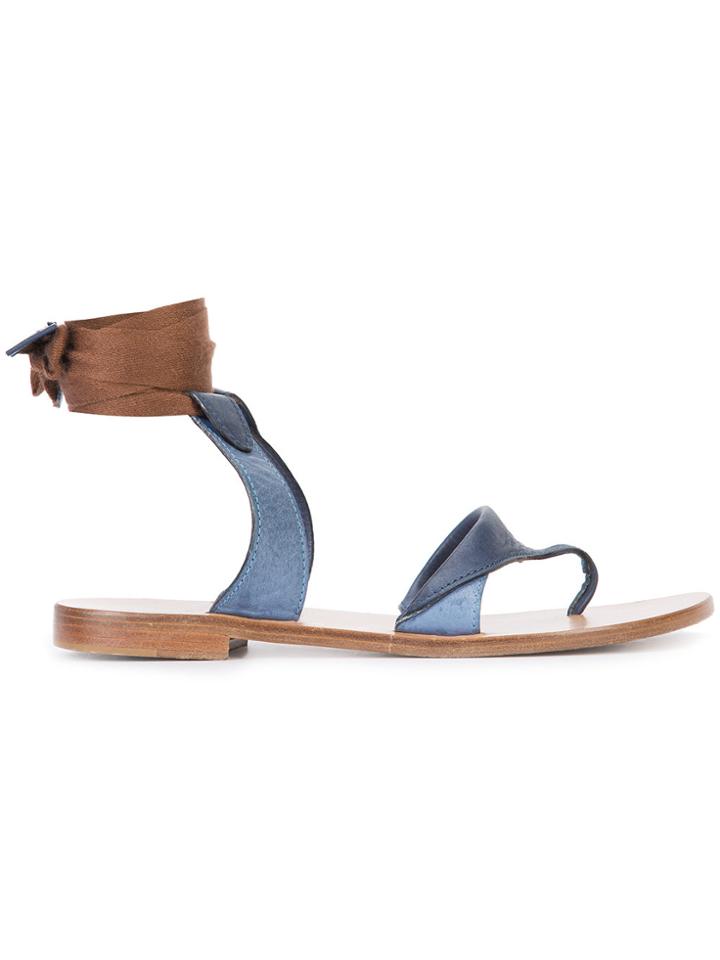 Sarah Flint Grear Sandals - Blue