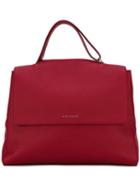 Orciani Zip Up Tote Bag, Women's, Red