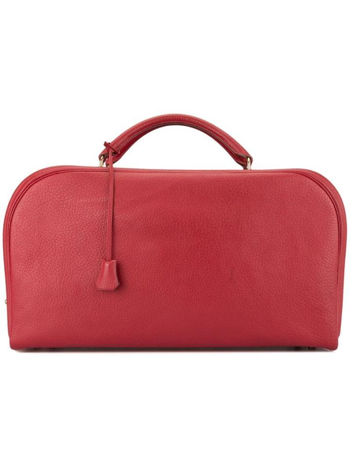 Hermès Pre-owned Sac Amvi Travel Handbag - Red