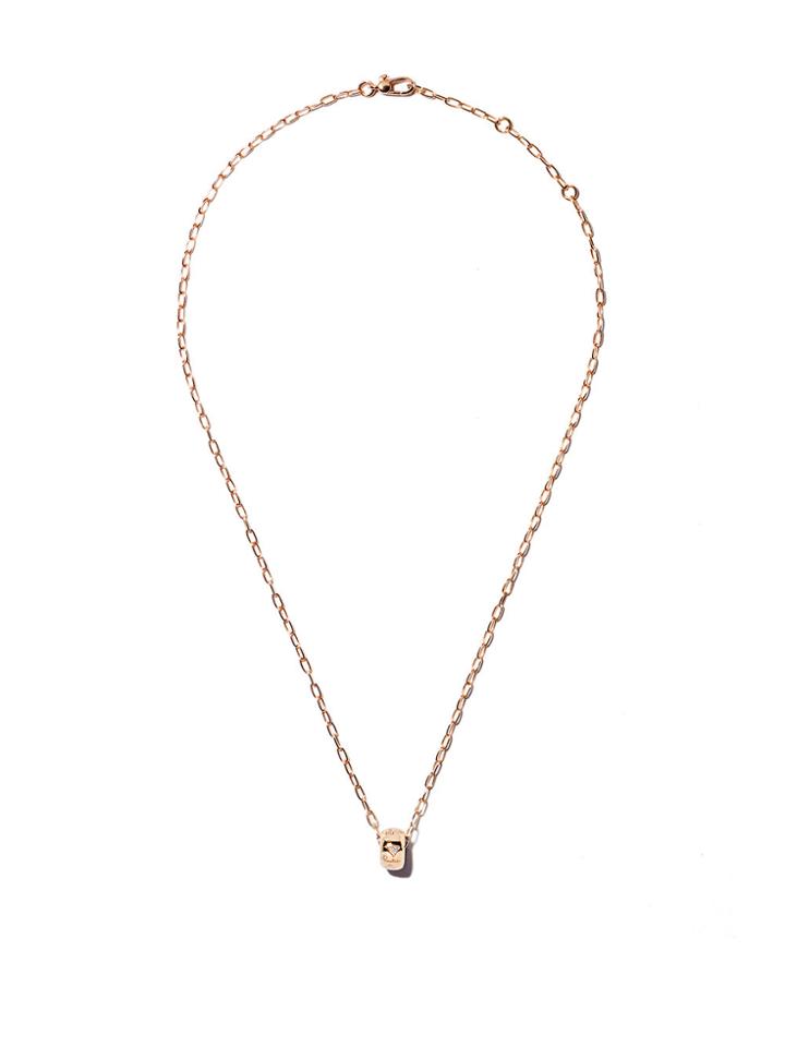 Pomellato 18kt Rose Gold Iconica Diamond Pendant Necklace -