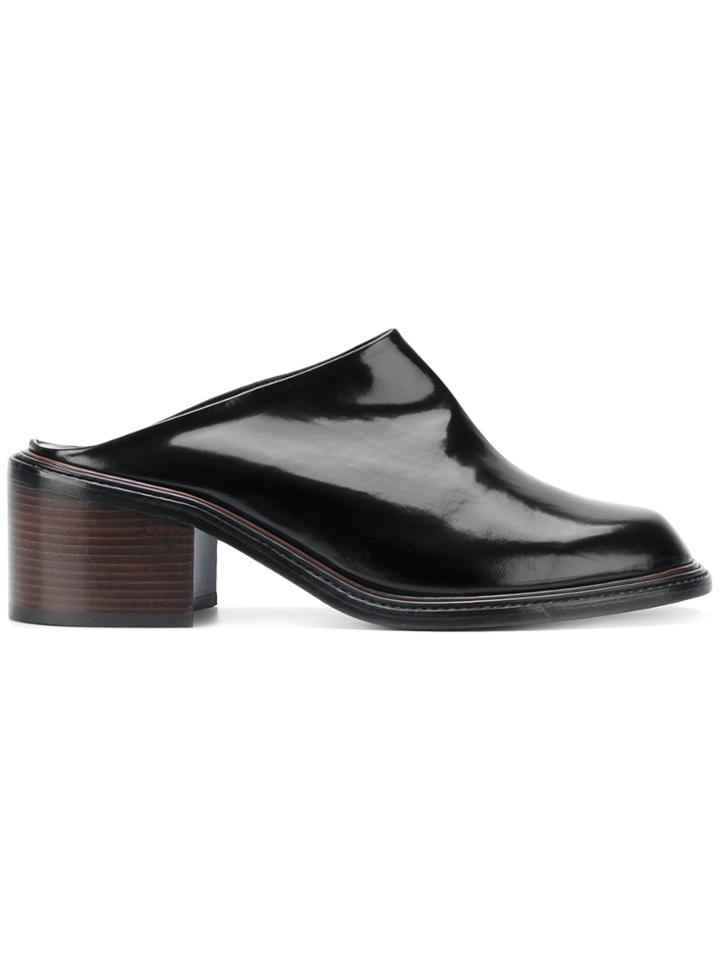 Robert Clergerie Sarai Mules - Black