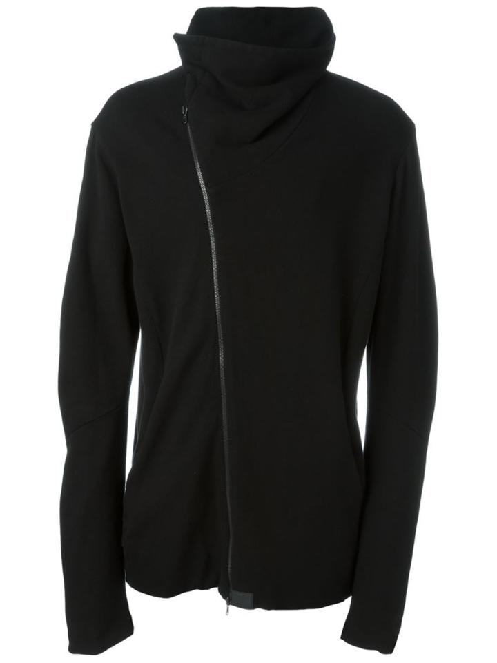 Lost & Found Ria Dunn Funnel Neck Zipped Sweatshirt, Men's, Size: Small, Black, Cotton/spandex/elastane