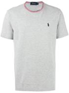 Polo Ralph Lauren Embroidered Logo T-shirt, Men's, Size: Small, Grey, Cotton