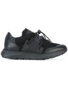 Marcelo Burlon County Of Milan Elasticated Lace-up Sneakers - Black