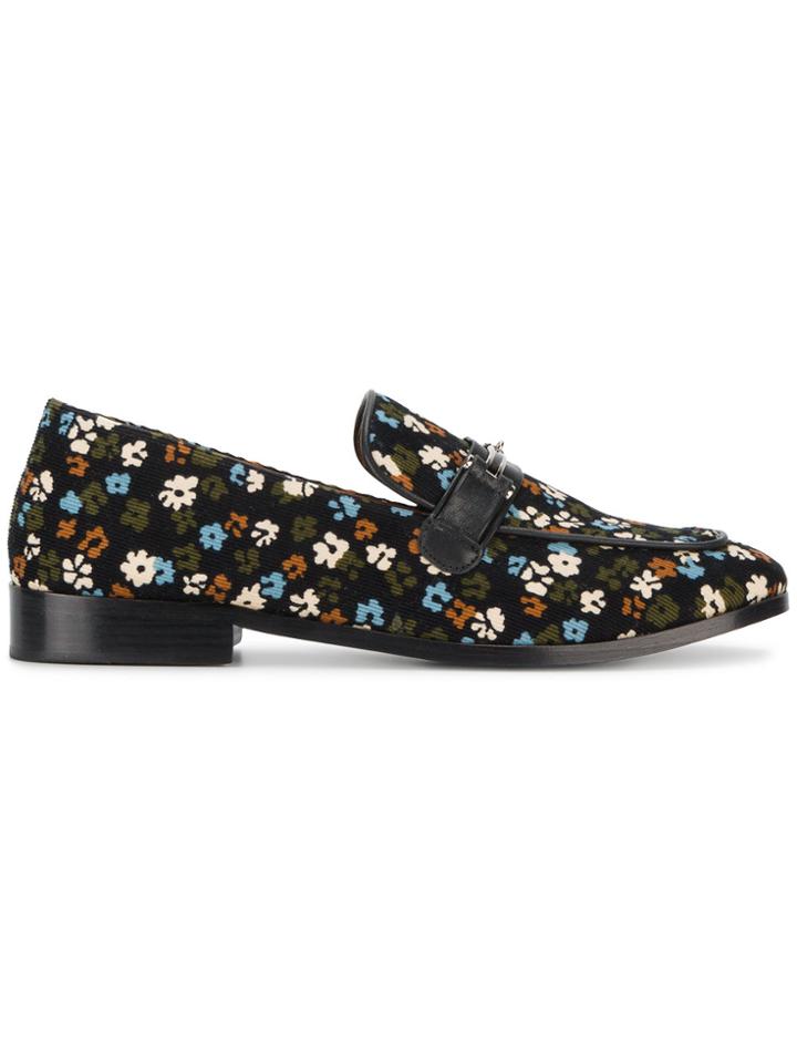 Newbark Melanie Vintage Floral Print Loafers - Multicolour