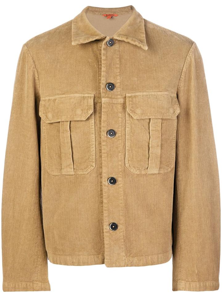 Barena Corduroy Jacket - Brown