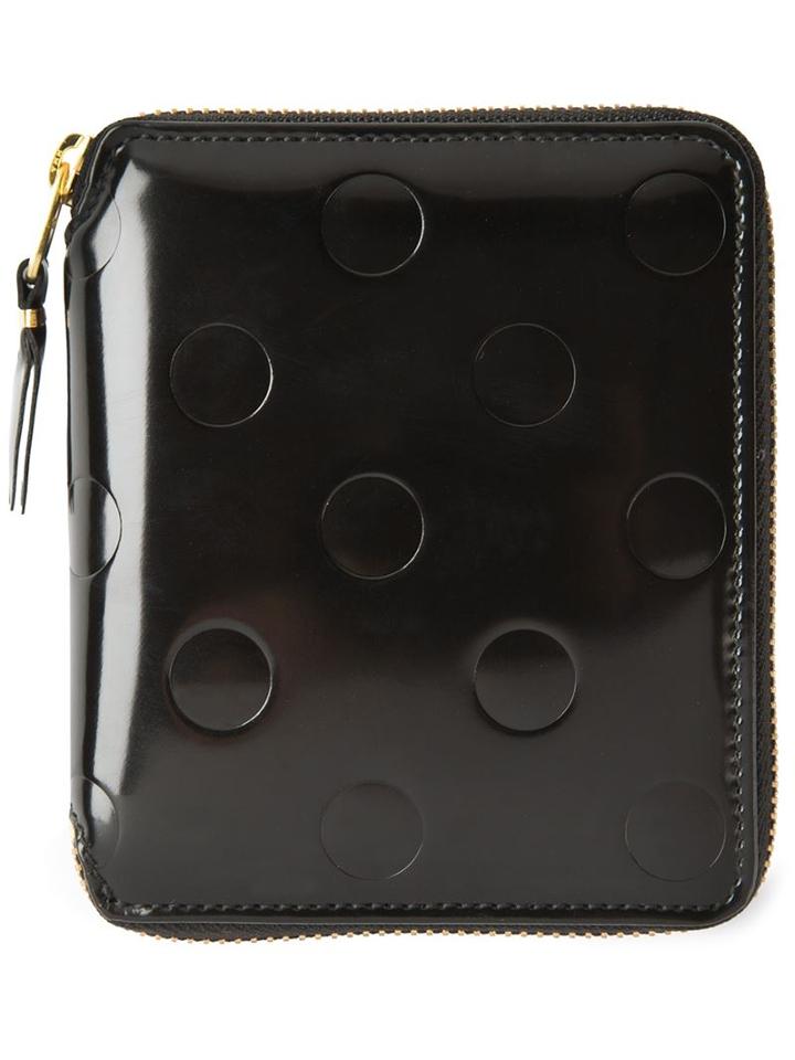 Comme Des Garçons Wallet Embossed Pola Dot Wallet