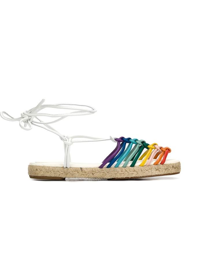 Chloé 'jamie' Rainbow Espadrille Sandals