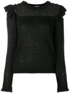 Philosophy Di Lorenzo Serafini Lace Pattern Sweater - Black