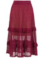 Cecilia Prado Irene Midi Skirt - Purple