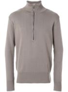 S.n.s. Herning Zip-up Fitted Sweatshirt - Grey