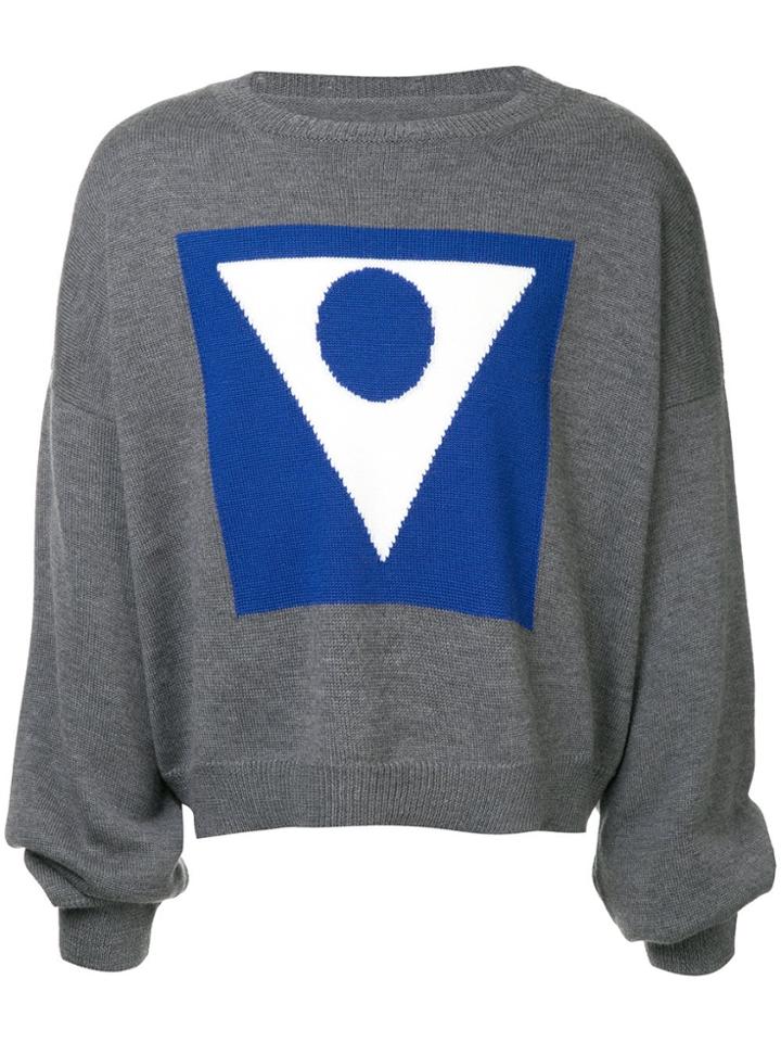Maison Margiela Oversized Sweater - Grey