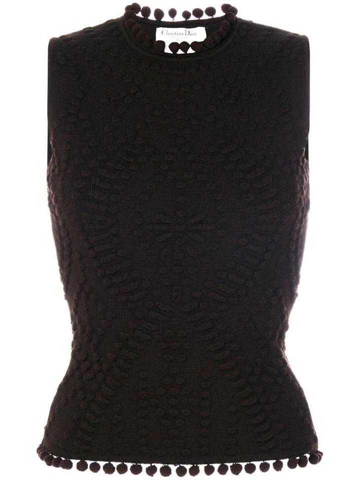 Christian Dior Pre-owned Sleeveless Top - Brown
