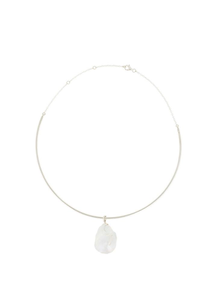Meadowlark Baroque Choker - Silver