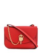 Jw Anderson Chain Link Detail Cross Body Bag - Red
