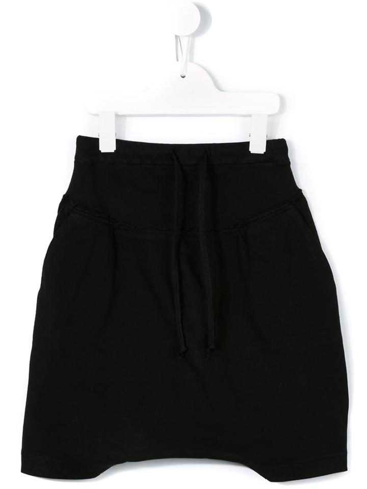 Lost And Found Kids - Slouchy Shorts - Kids - Cotton - 4 Yrs, Toddler Boy's, Black