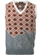 Raf Simons Check Knitwear Vest