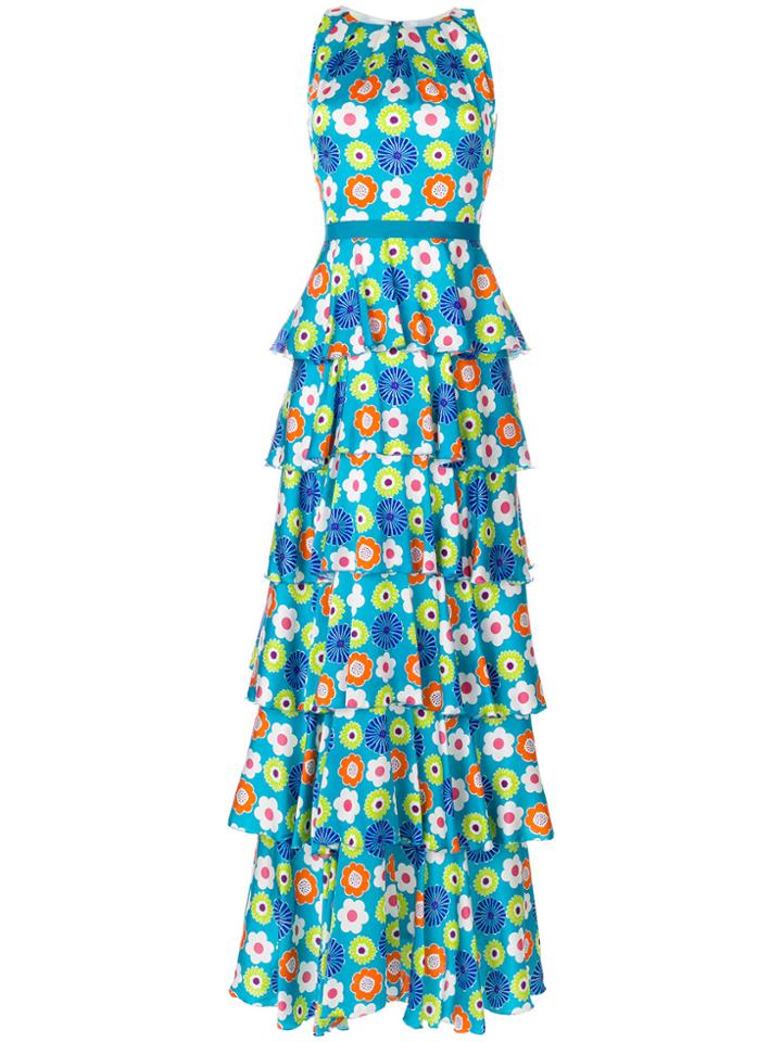 Talbot Runhof Monie3 Dress - Blue