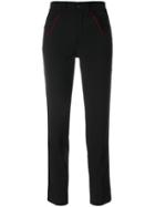 The Seafarer High Waisted Cropped Trousers - Black
