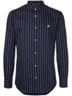 Neighborhood Front Pocket Checked Shirt - Blue