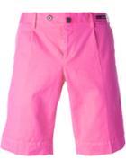 Pt01 Chino Shorts, Men's, Size: 48, Pink/purple, Cotton/spandex/elastane