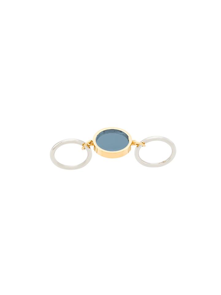 Jil Sander Double Ring - Grey