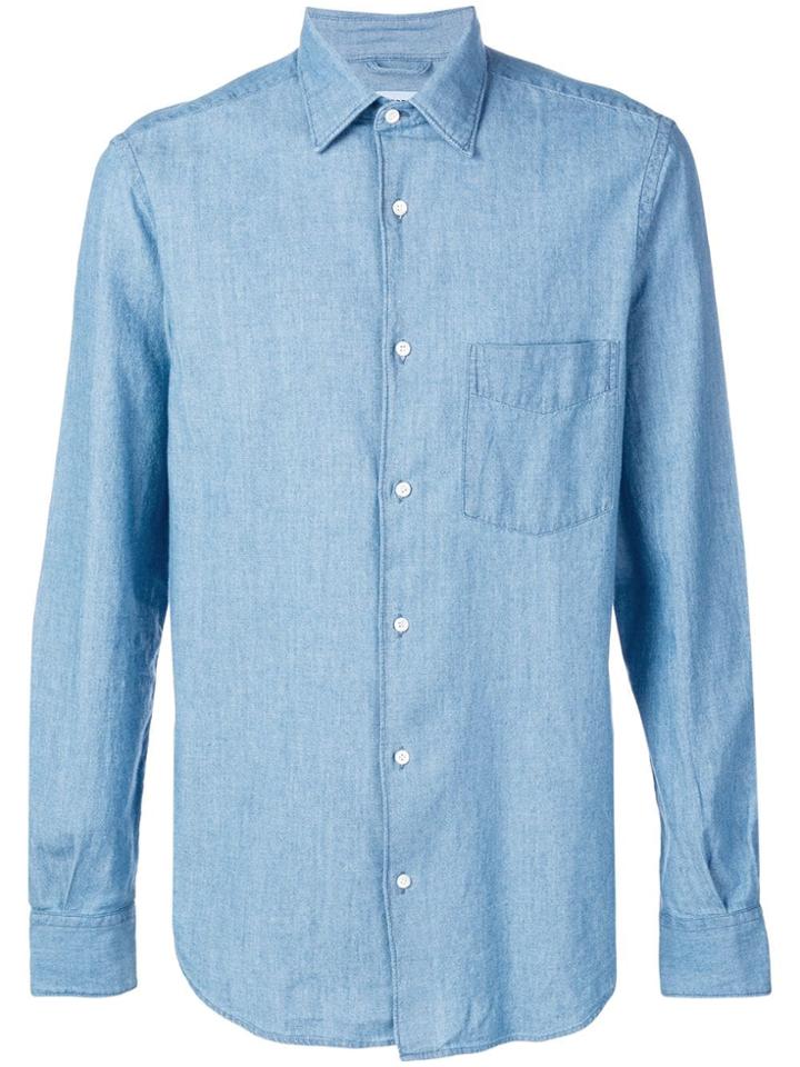 Aspesi Classic Denim Shirt - Blue