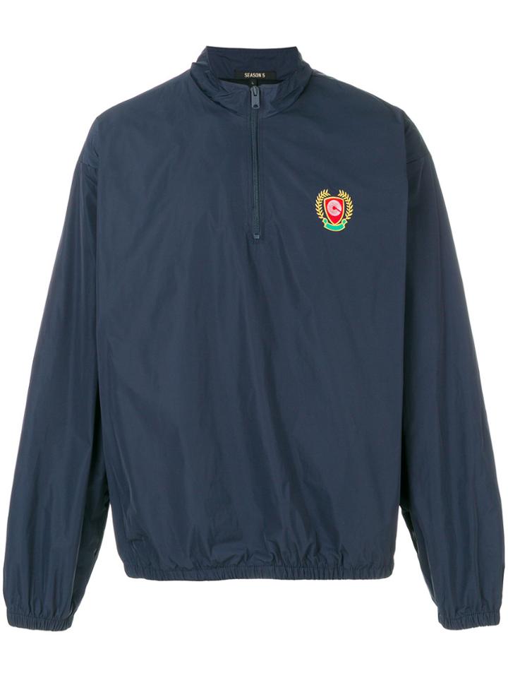Yeezy Half Zip Windbreaker - Blue