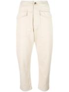 Isabel Marant Étoile Oaklyn Trousers, Women's, Size: 36, Nude/neutrals, Cotton