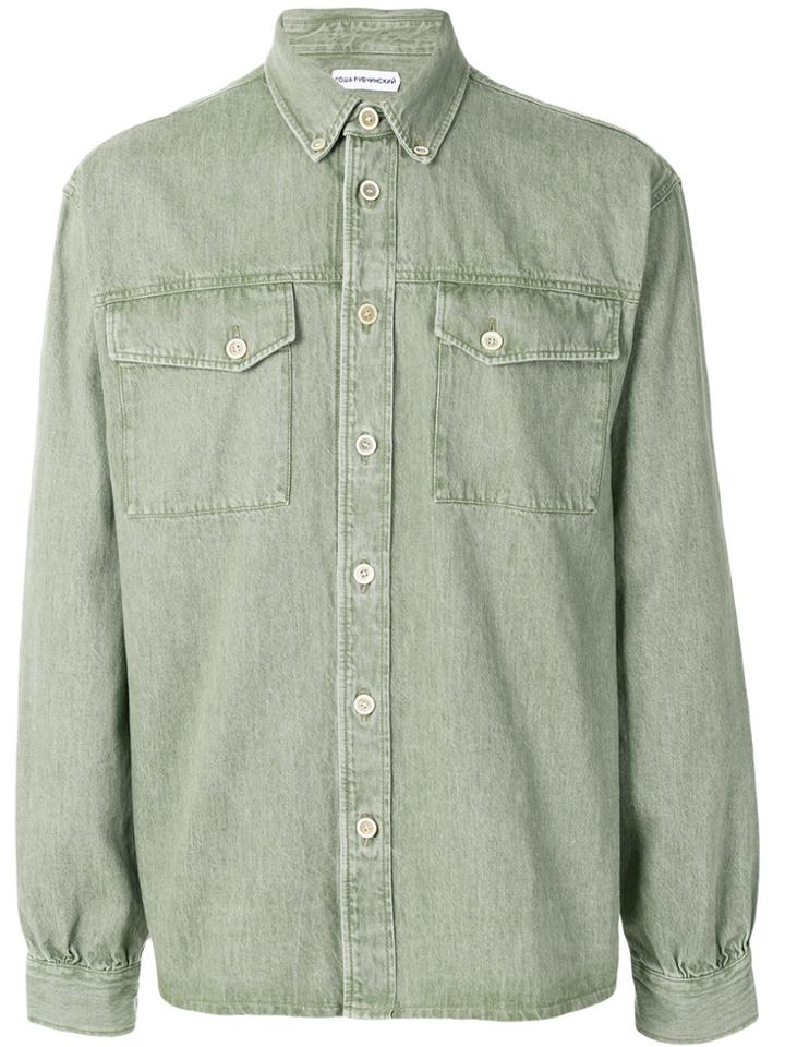Gosha Rubchinskiy Button-up Shirt - Green