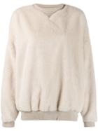 Katharine Hamnett London Oversized Sweater - Neutrals