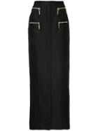 Thomas Wylde Gloom Skirt - Black